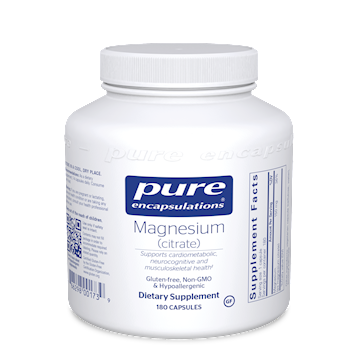 Magnesium citrate 150mg, 180 caps