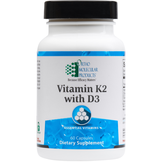 Vitamin K2 with D3, 60 caps