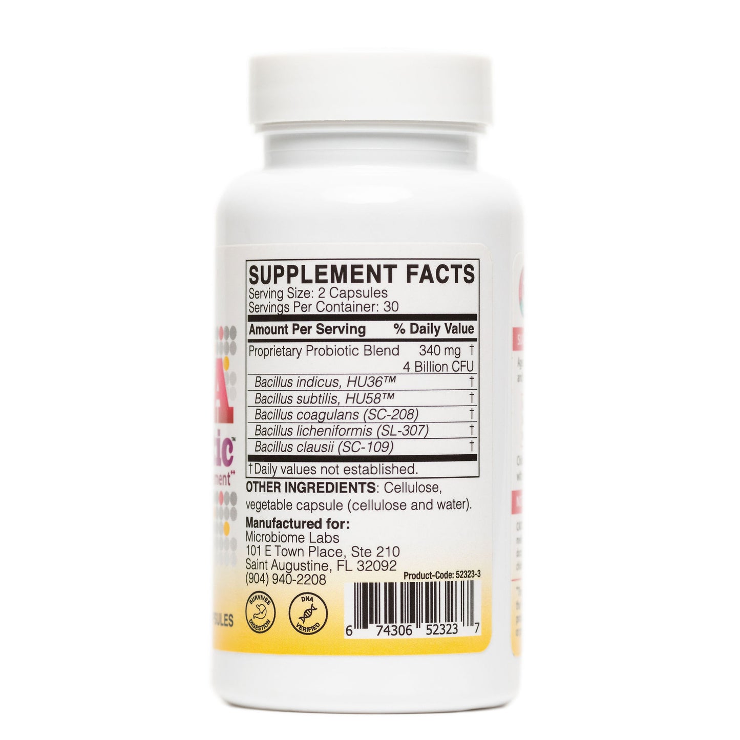 MegaSporeBiotic (60 caps)